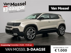 Jeep Avenger - e-Hybrid 1.2 Summit | Winterpack | Camera | Apple Carplay&Android Auto| UIT VOORRAAD LEVER
