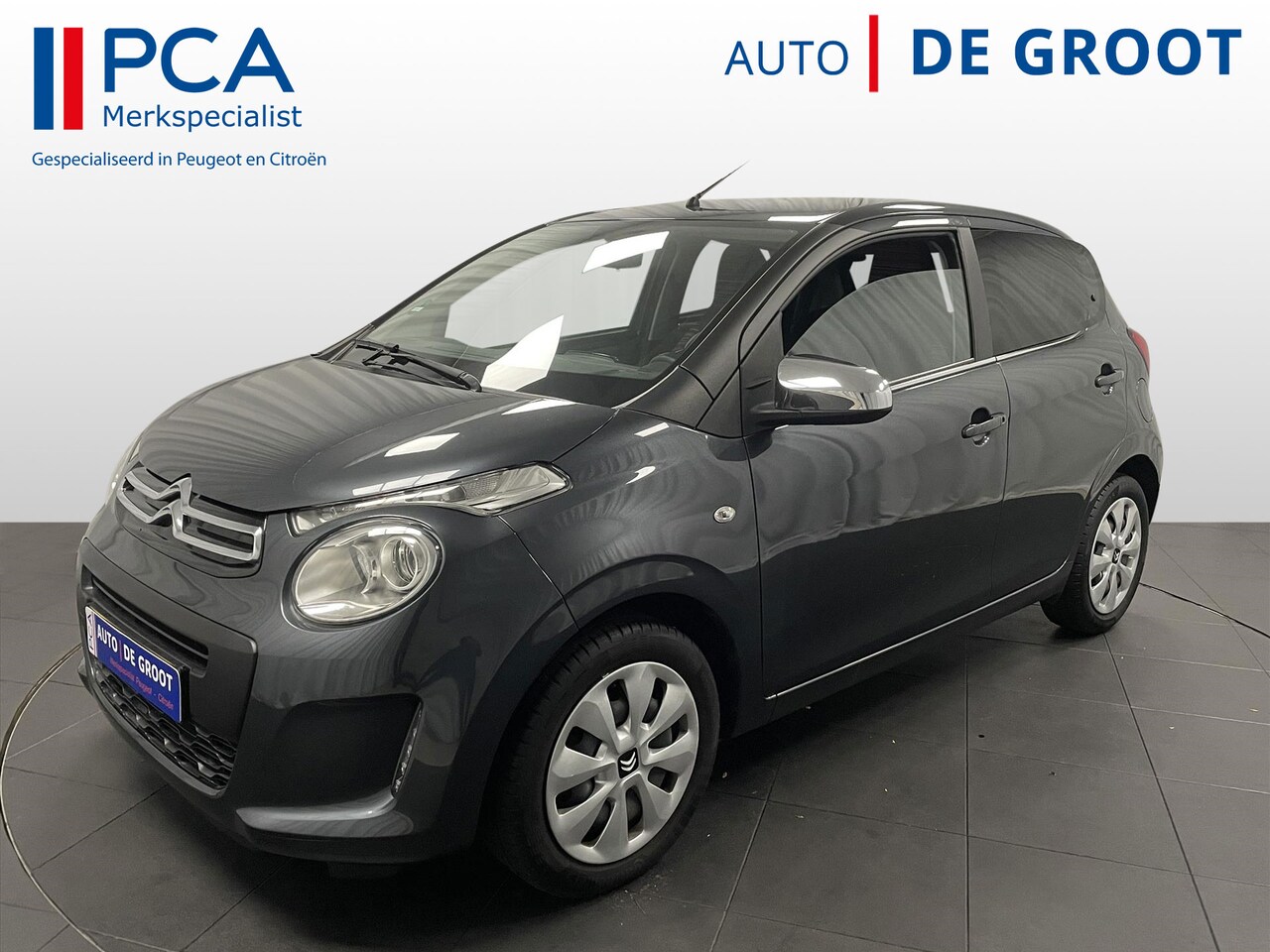 Citroën C1 - FEEL 5Drs 82pk Airco | Bluetooth | Lage km.stand - AutoWereld.nl
