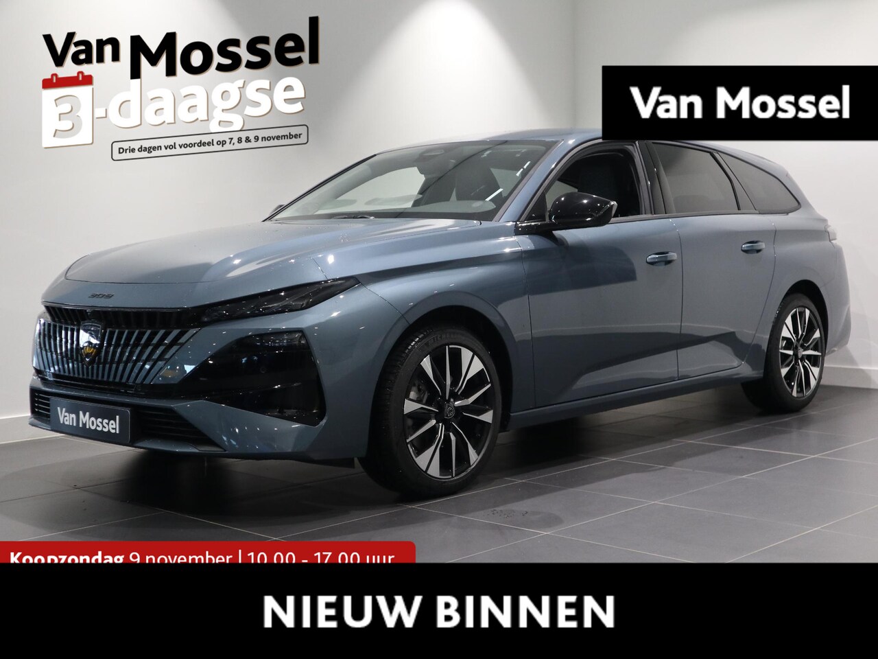 Peugeot 308 SW - Allure Hybrid 145 - 360 CAMERA - KEYLESS ENTRY - NAVIGATIE - AutoWereld.nl