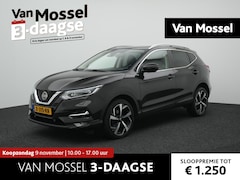 Nissan Qashqai - 1.3 DIG-T Tekna + AUTOMAAT | NAPPA LEDER | PANORAMDAK | ELEKTRISCHE STOEL | NAVIGATIE | CA
