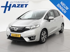 Honda Jazz - 1.3 i-VTEC AUT. ELEGANCE + AFN. TREKHAAK | CAMERA | NAVIGATIE | PARKEERSENSOREN | CLIMATE