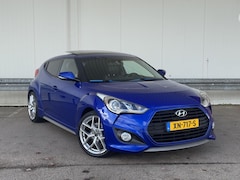 Hyundai Veloster - 1.6 Turbo GDI 184PK|Pano|Keyless|Leder|Blue Ocean|Navi|Stoelverwarming|Cruise|Climate