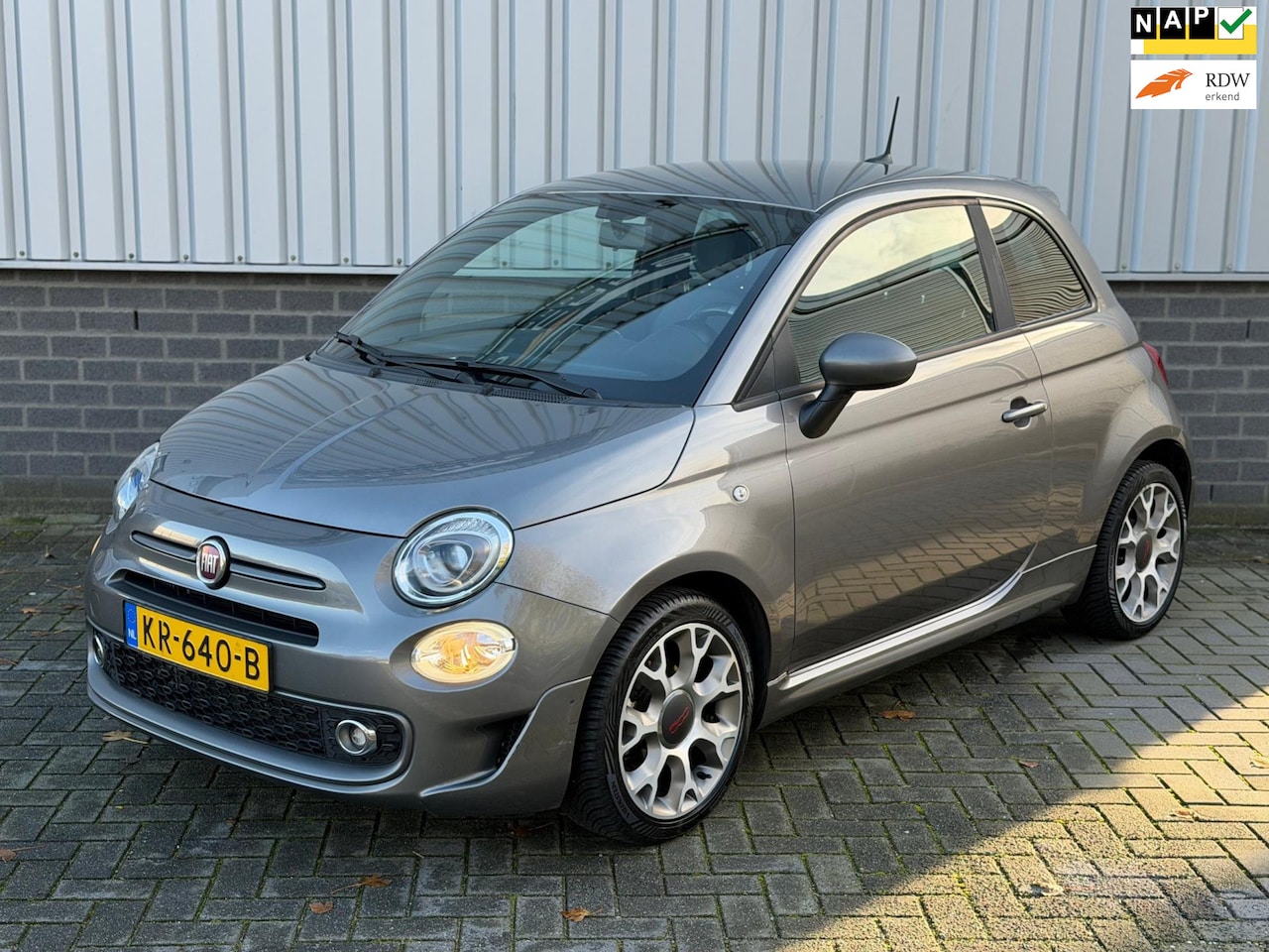 Fiat 500 - 0.9 TwinAir Turbo Sport |Airco|Navi|Bluetooth|Leder| - AutoWereld.nl