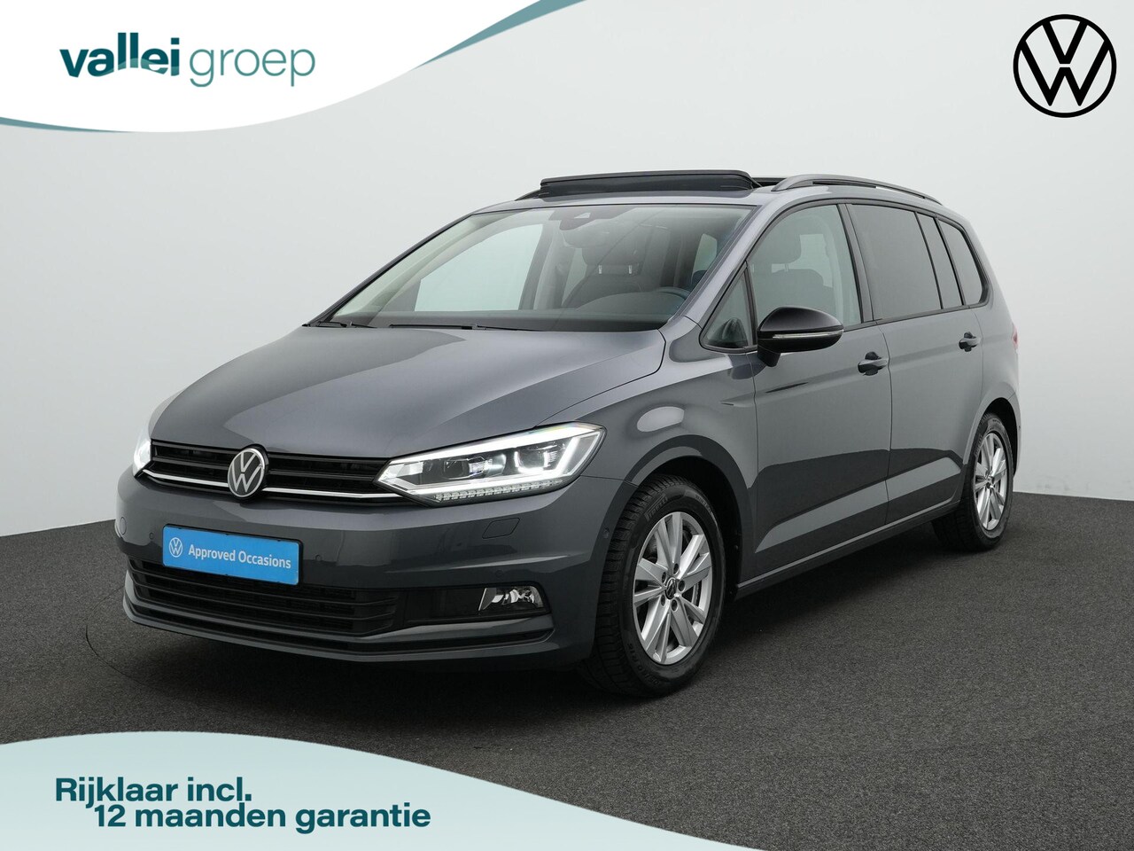 Volkswagen Touran - 7 pers. 1.5 TSI 150 pk DSG Highline | 7-persoons | Panoramadak | Trekhaak | Stoelverwarmin - AutoWereld.nl