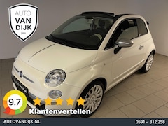 Fiat 500 C - Cabrio 0.9 TwinAir by Gucci AIRCO NAVI PDC VELGEN PARELMOER WIT ELEK RAMEN CENT VERG PRIVA