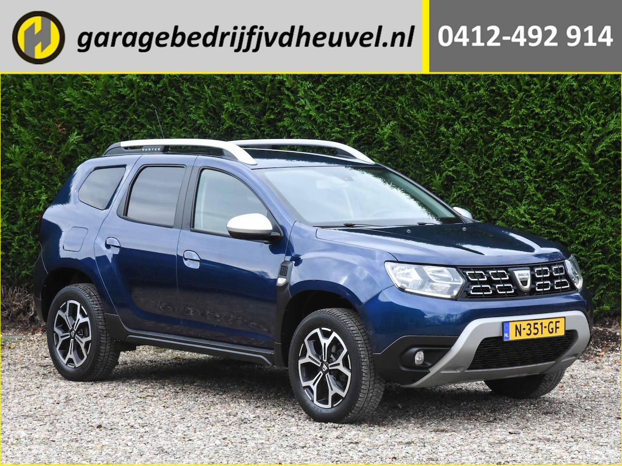 Dacia Duster - 1.2 TCe Prestige / 360 graden camera / zwart leer / trekhaak / airco / cruise / navi / 4 e - AutoWereld.nl