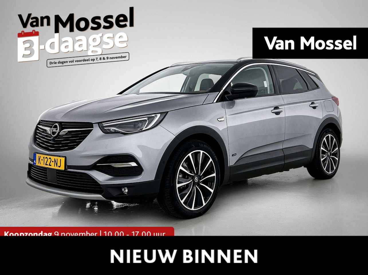 Opel Grandland X - 1.6 Turbo Hybrid Innovation | Leer | Memory stoelen | Stoel verwarming | - AutoWereld.nl