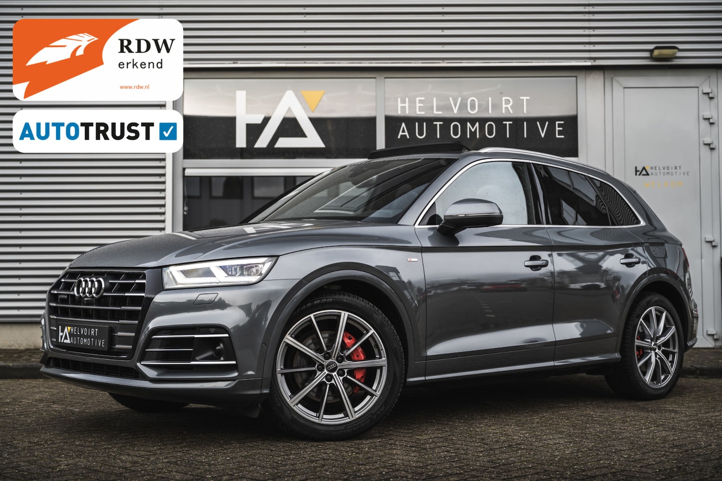 Audi Q5 - 55 TFSI e quattro S-line 367PK | PANO | 360 | MATRIX - AutoWereld.nl