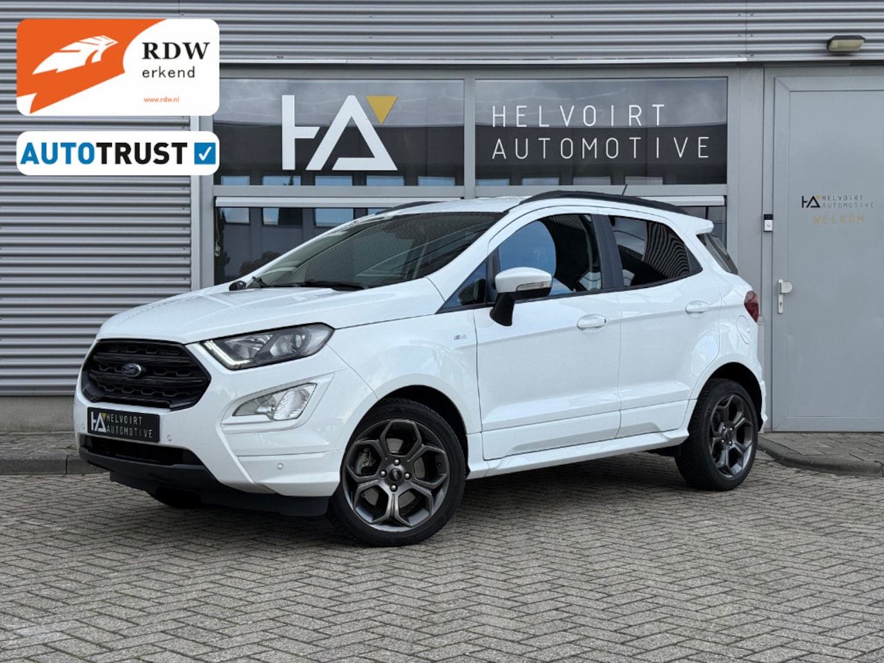 Ford EcoSport - 1.0 EcoBoost ST-Line | AUTOMAAT | TREKHAAK 1100KG - AutoWereld.nl