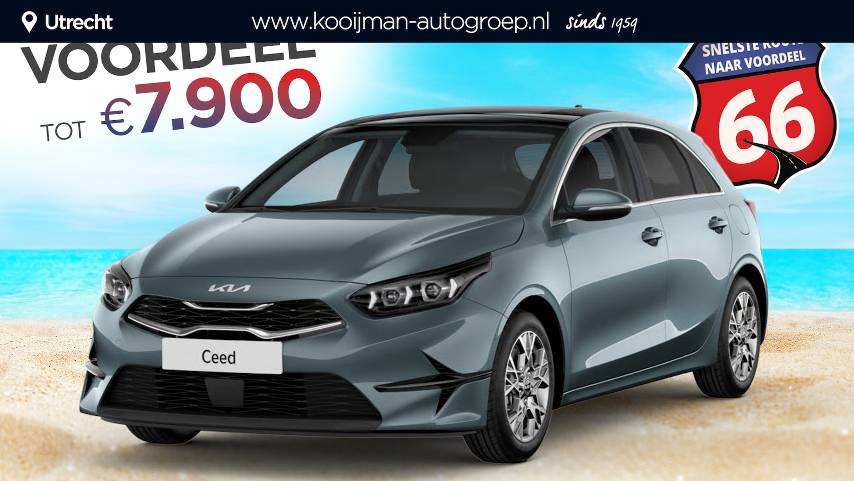 Kia Cee'd - Ceed 1.0 T-GDi Design Edition Rijklaar vanaf €28.495,- Nu tijdelijke voordeel van €6.400,- - AutoWereld.nl