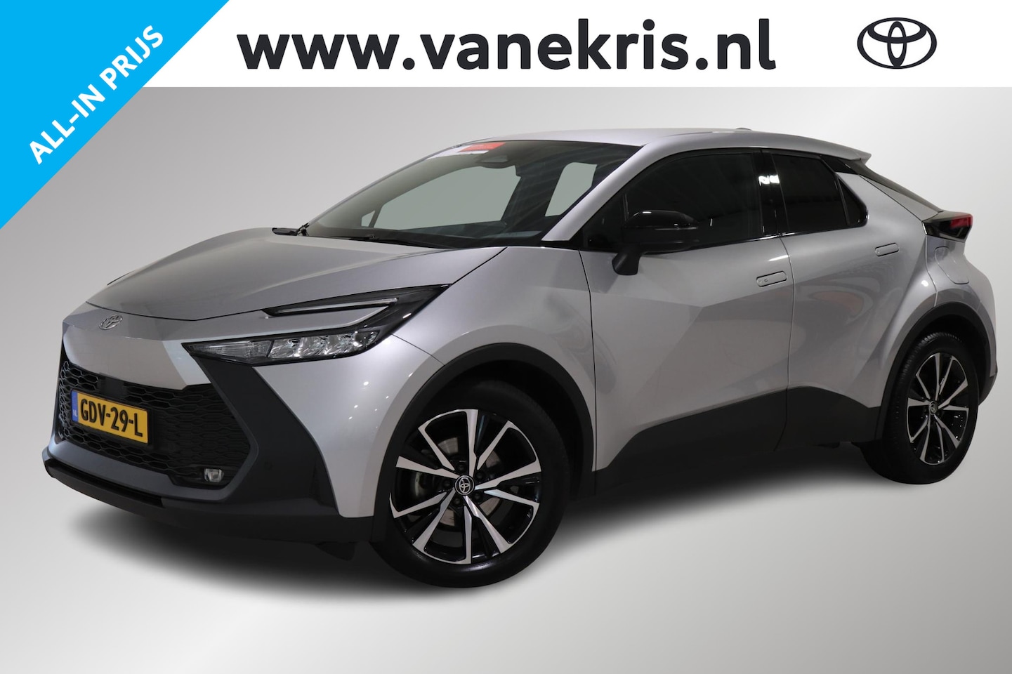 Toyota C-HR - 1.8 Hybrid 140 Dynamic, Parkeersensoren, BSM, Apple Carplay/Android Auto! - AutoWereld.nl