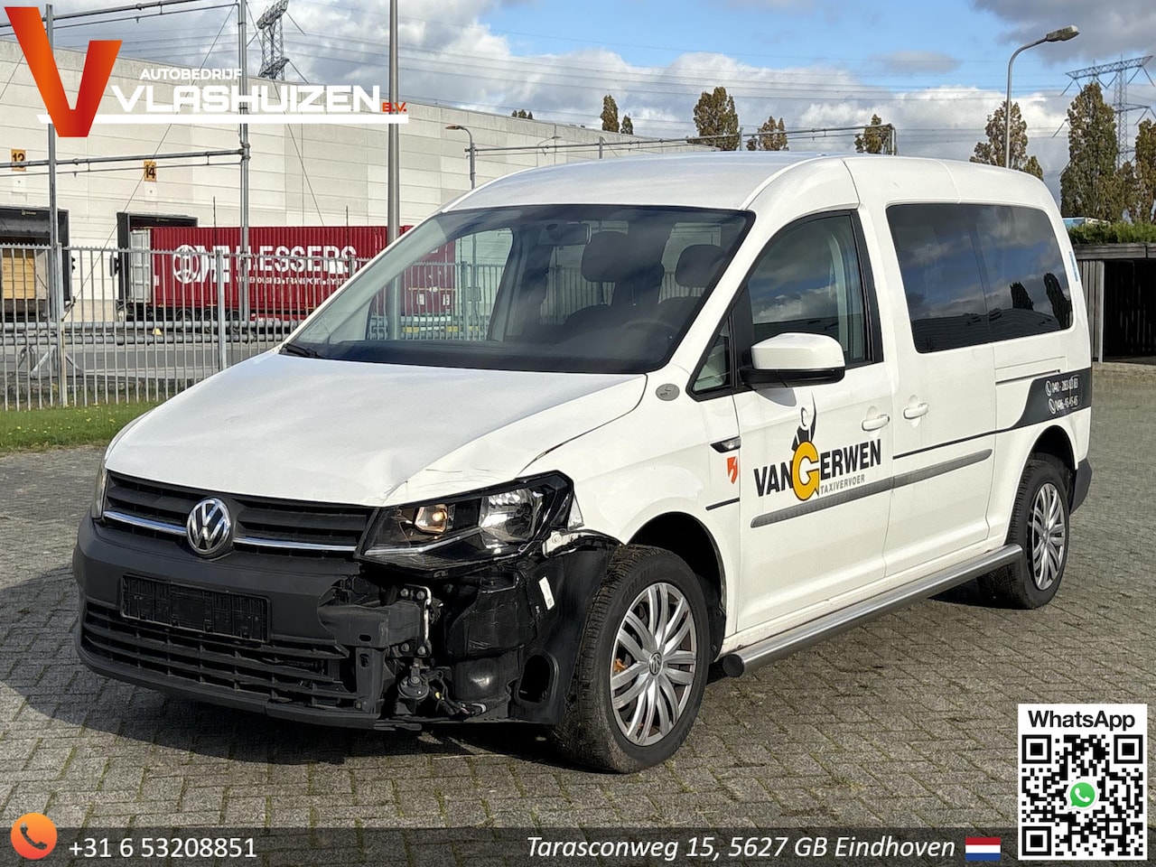 Volkswagen Caddy Maxi - 2.0 TDI Trendline 5p | Euro 6 | Rolstoelplaat | Airco | Cruise | - AutoWereld.nl