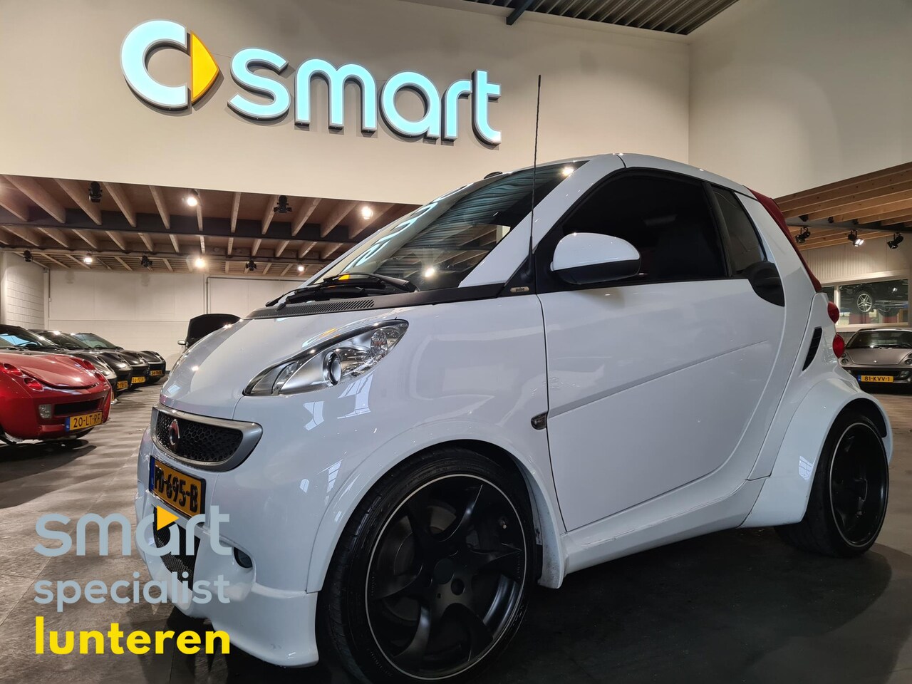 Smart Fortwo cabrio - 1.0 mhd Lorinser uitvoering! Uniek, Garantie! - AutoWereld.nl