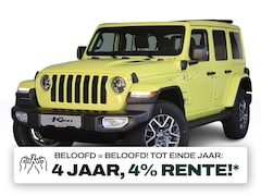 Jeep Wrangler Unlimited - 4xe 380 Sahara | Sky one dak | Adaptive CC | Camera | stoel en stuur verwarming