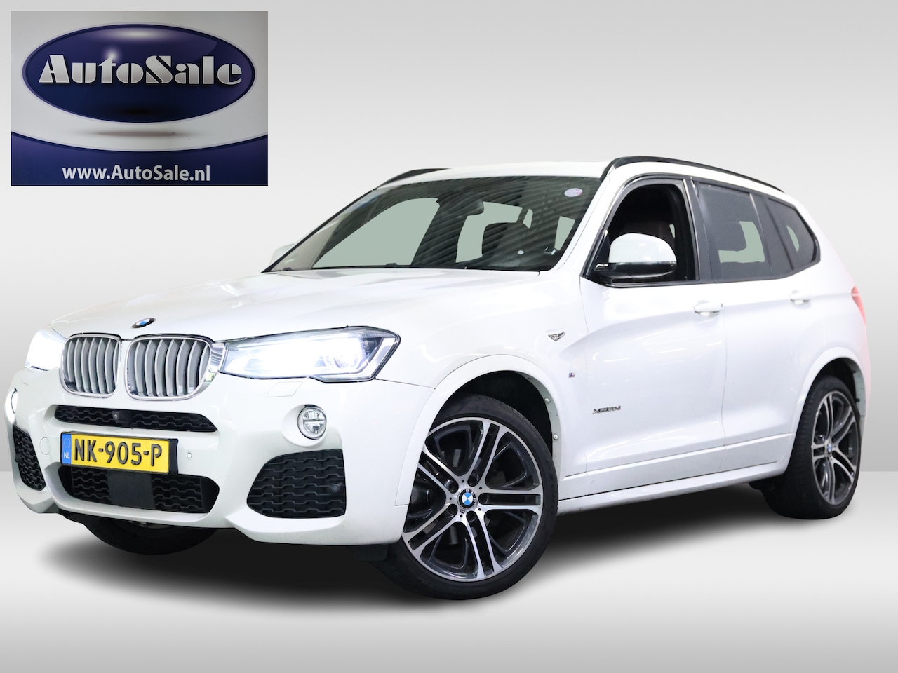 BMW X3 - xDrive30d M-Sport PANO HUD H/K ACC LEER MEMORY 360CAM '16 - AutoWereld.nl