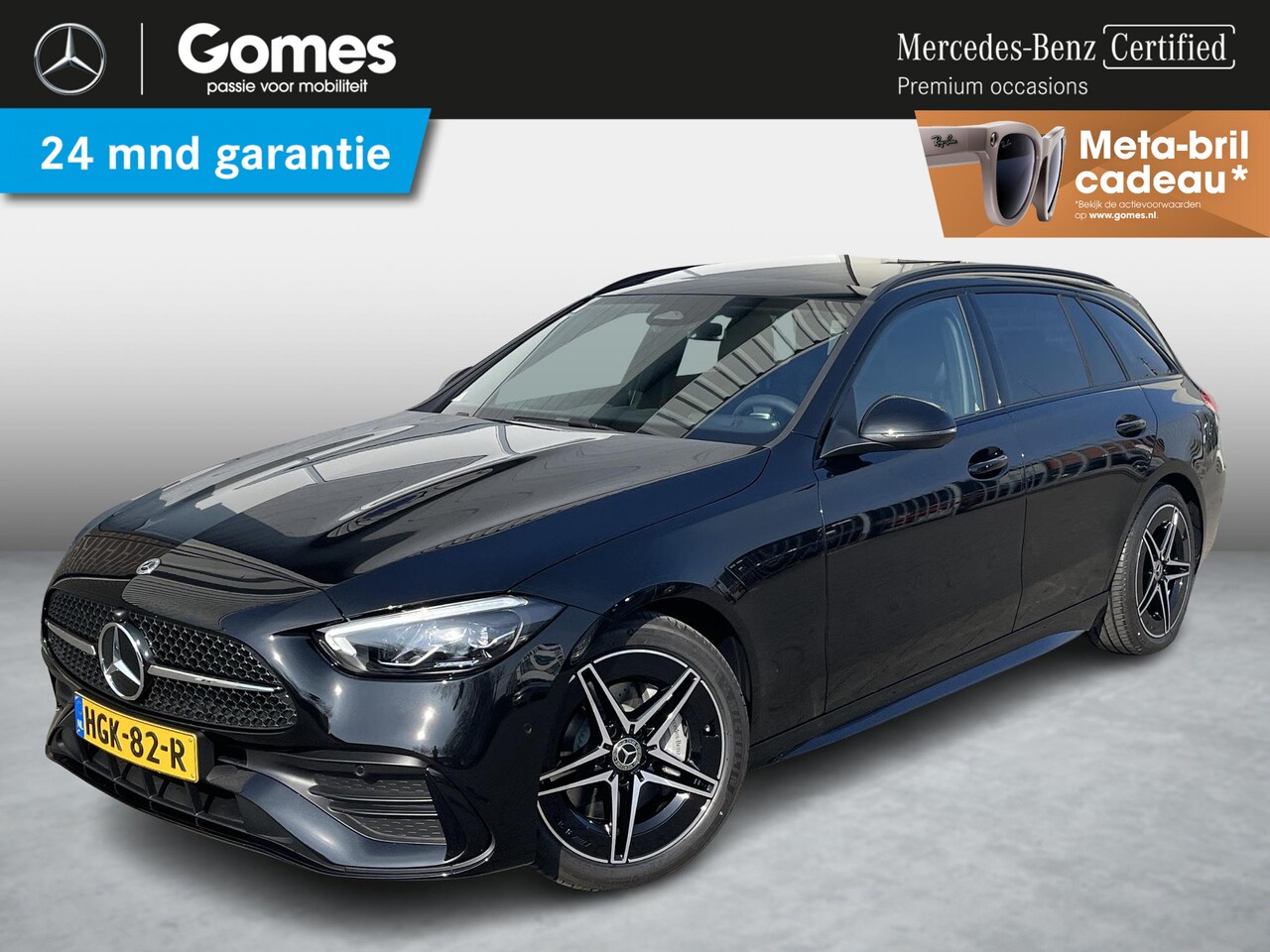 Mercedes-Benz C-klasse Estate - 180 Star Edition AMG | Night Pakket | Panoramadak | Trekhaak | Burmester 3D Surround Sound - AutoWereld.nl