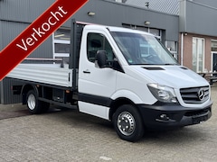 Mercedes-Benz Sprinter - 516 2.2 CDI 164PK Openlaadbak Airco Cruise control 2-persoons Telefoonverbinding Navigatie