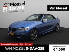 BMW 2-serie Cabrio - M240i High Executive | Nette staat | | Dealer onderhouden | Estoril Blau | Navi | Led kopl