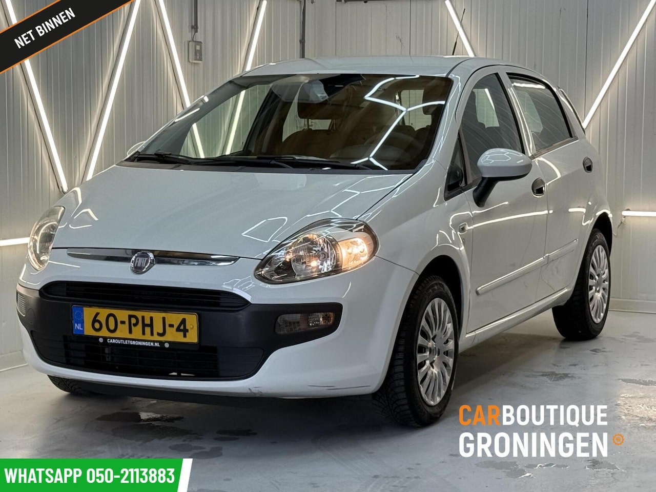 Fiat Punto Evo - 1.4 Natural Power Active 5D | CNG | DEALER OH - AutoWereld.nl
