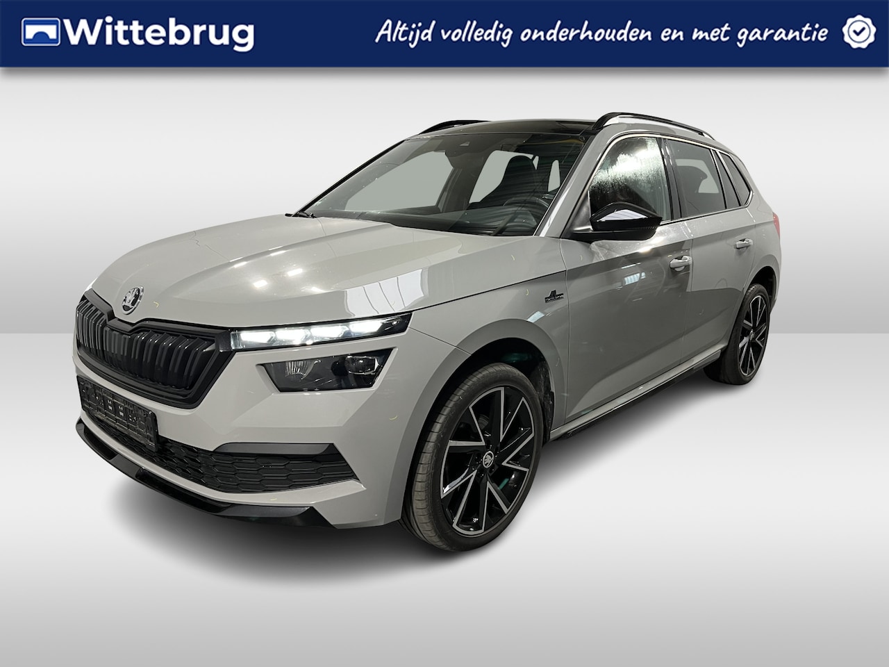 Skoda Kamiq - 1.5 TSI ACT Monte Carlo / AUTOMAAT/ PANO/ 150 PK/ SMARTLINK/ KEYLESS/ PARK. SENSOREN/ STOE - AutoWereld.nl