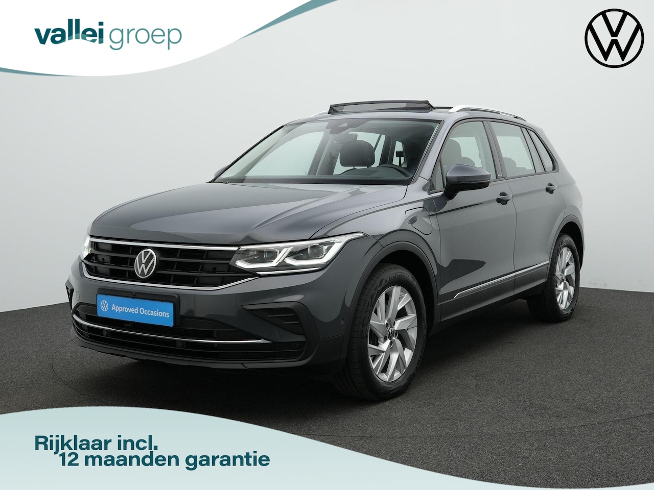 Volkswagen Tiguan - 1.4 TSI 245 pk DSG eHybrid Active | Panoramadak | Navigatie Discover Pro | Adaptief onders - AutoWereld.nl