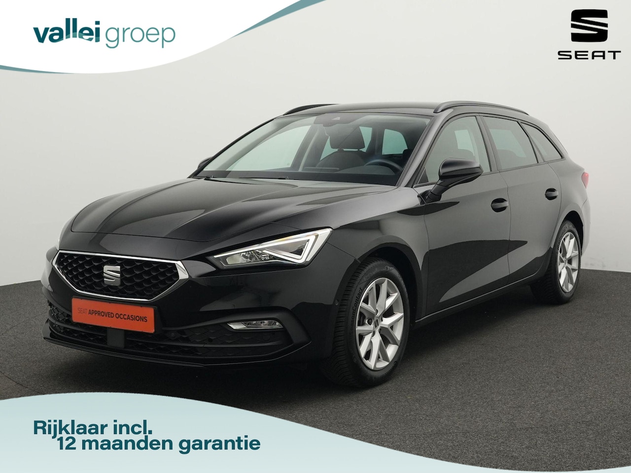 SEAT Leon Sportstourer - 1.5 eTSI 150 pk DSG Style Business Intense | Full LED | Achteruitrijcamera | Trekhaak | Ad - AutoWereld.nl