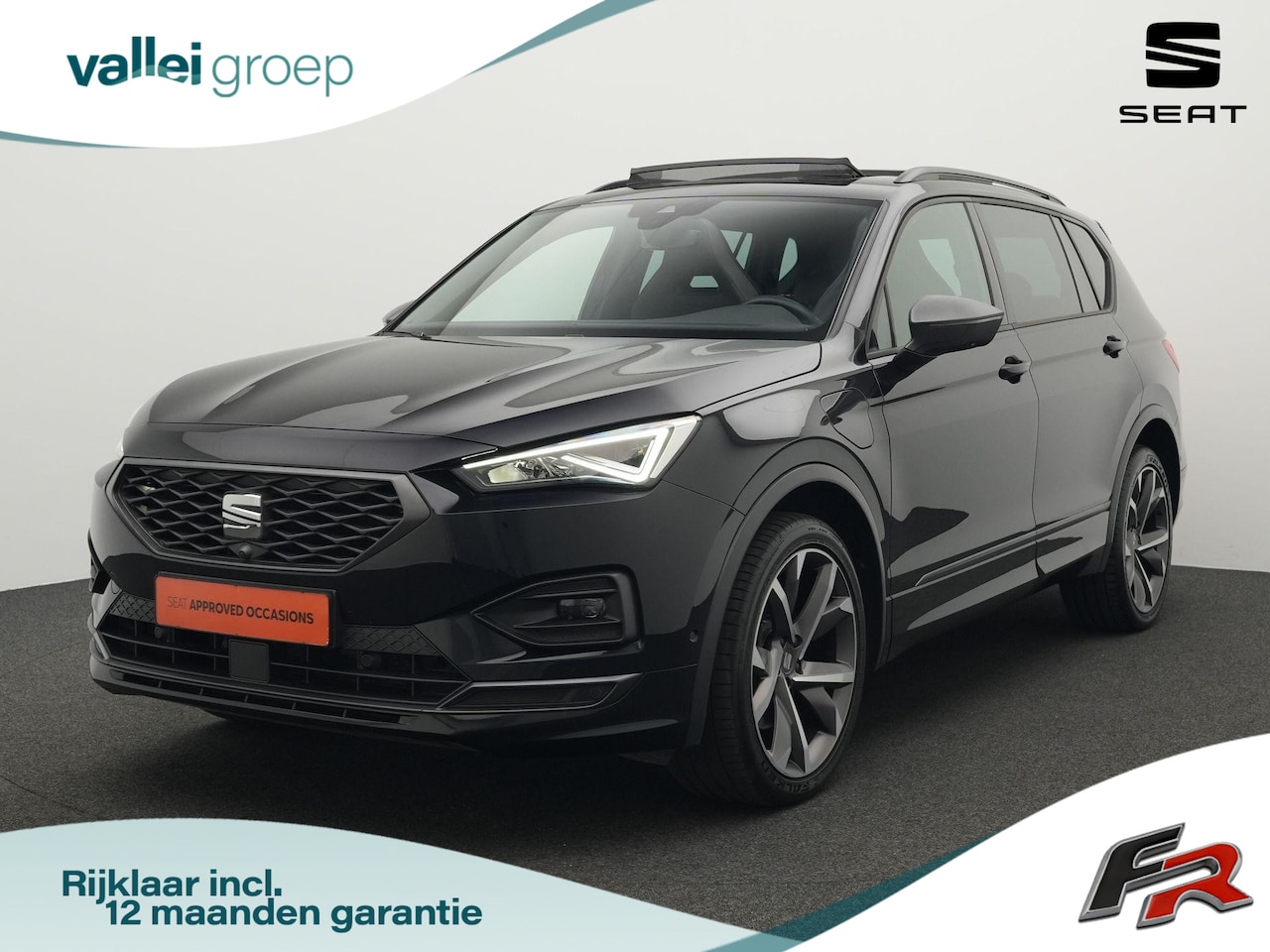 SEAT Tarraco - 1.4 TSI e-Hybrid 245 pk DSG FR Business Intense | Panoramadak | Rondomzicht camera | Trekh - AutoWereld.nl