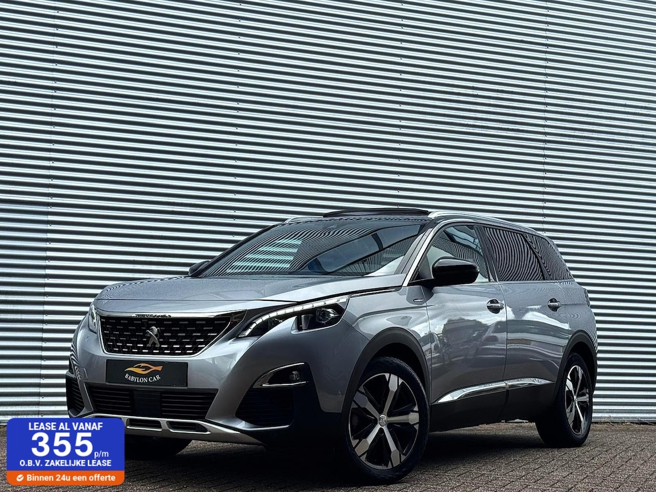 Peugeot 5008 - 1.2 GT-Line Aut/Panodak/Camera/Leder/Massagestoelen/Apple Carplay/Cruise Control/stoelverw - AutoWereld.nl