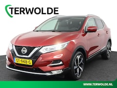 Nissan Qashqai - 1.2 Tekna + | AUTOMAAT | Trekhaak | Panorama dak | 360 Camera | Stoelverwarming |