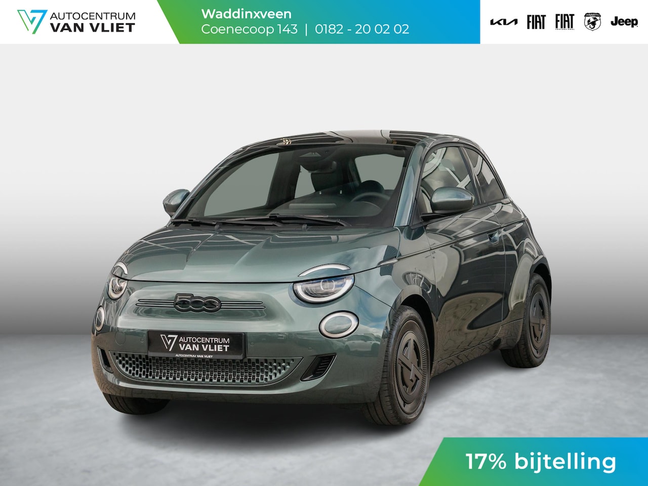 Fiat 500e - Giorgio Armani Edition 42 kWh | 17% Bijtelling | Zeer Exclusief | Beperkte Oplage ! - AutoWereld.nl
