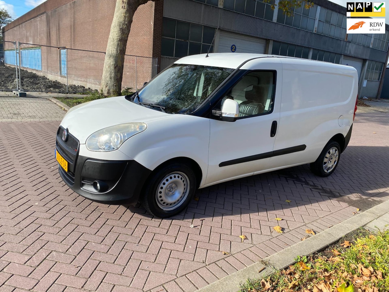 Fiat Doblò Cargo - 1.3 MultiJet SX Maxi * Airco * 2011 * Euro5 * 196.547 KM NAP * Airbag * Elek ramen * Zijde - AutoWereld.nl