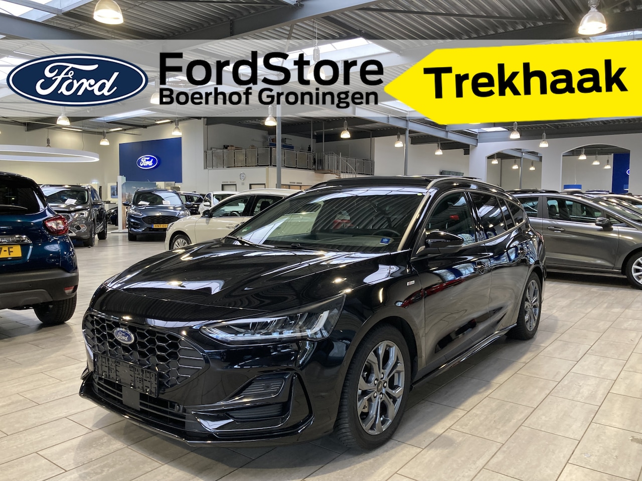 Ford Focus Wagon - ST-Line X EcoBoost Hybrid 155 pk | Trekhaak | Winter Pack | B&O | Adapt. cruise | All Seas - AutoWereld.nl