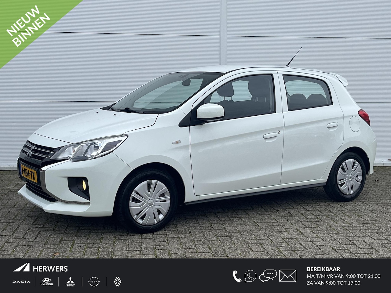 Mitsubishi Space Star - 1.0 Cool+ / airco / dealer onderhouden / DAB ontvanger / achteropkomend verkeer waarschuwi - AutoWereld.nl