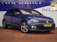 Volkswagen Polo - 1.0 TSI 116PK Highline R+Leder+vitrual+zwarte-hemel+premuim-audio+smarth-phone+flippers+pa