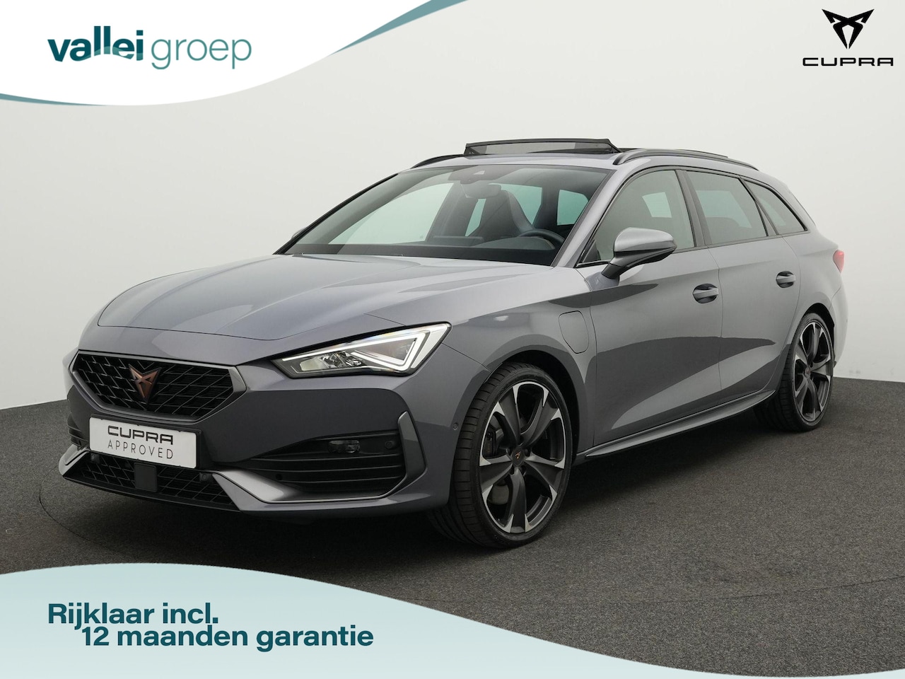CUPRA Leon Sportstourer - 1.4 245 pk DSG e-Hybrid VZ Performance | Panoramadak | Leder | Geheugenstoel | Supersport - AutoWereld.nl