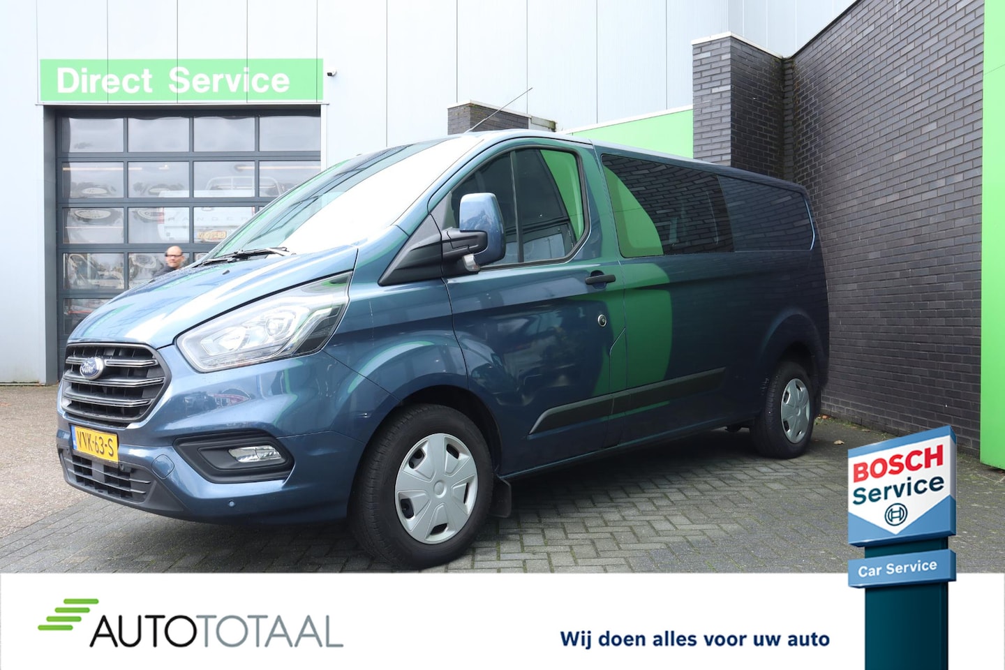 Ford Transit Custom - 320 2.0 TDCI L2H1 Trend DC 320 2.0 TDCI L2H1 Trend DC BPM VRIJ - AutoWereld.nl