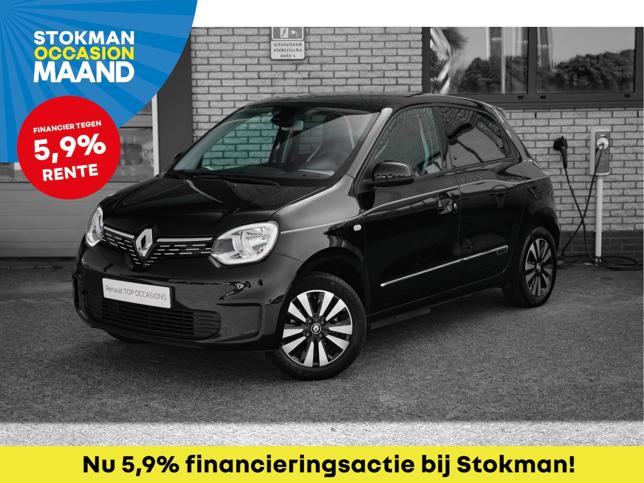 Renault Twingo Z.E. - R80 E-Tech Techno 22 kWh | scherm | cruise control | climate control | incl. Bovag rijklaa - AutoWereld.nl