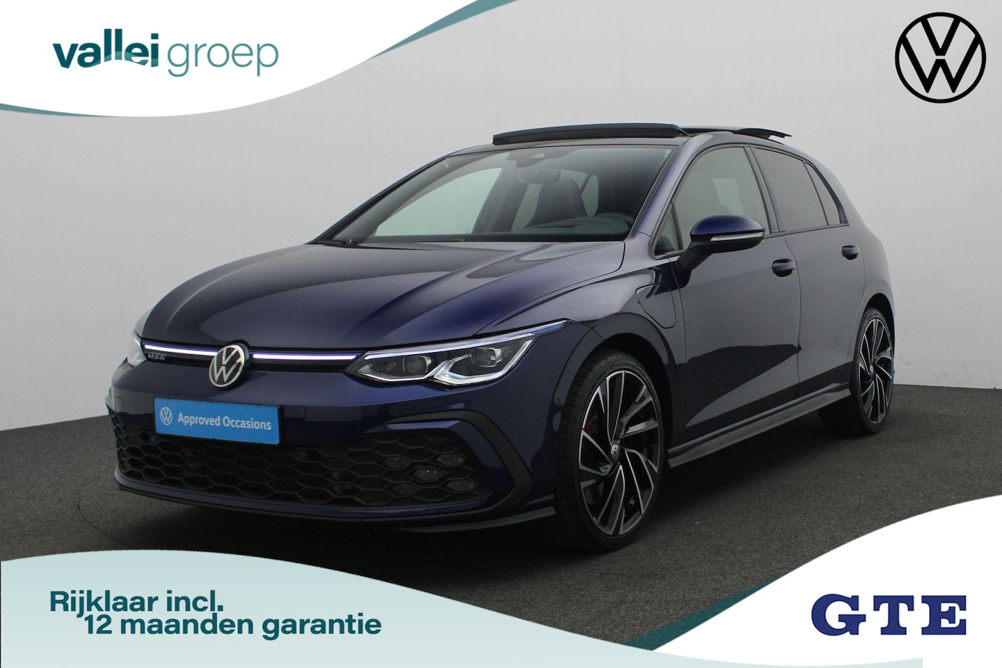 Volkswagen Golf - 1.4 eHybrid 245 pk DSG GTE | Panoramadak | IQ Light | Head-up display | Achteruitrijcamera - AutoWereld.nl