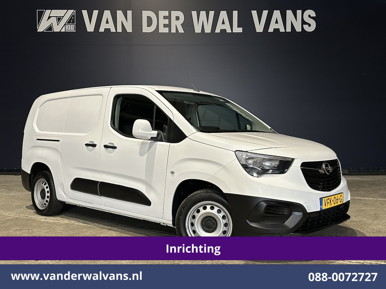 Opel Combo - 1.5D 102pk L2H1 Inrichting Euro6 Airco | Navigatie | Apple Carplay | Android Auto | Trekha - AutoWereld.nl