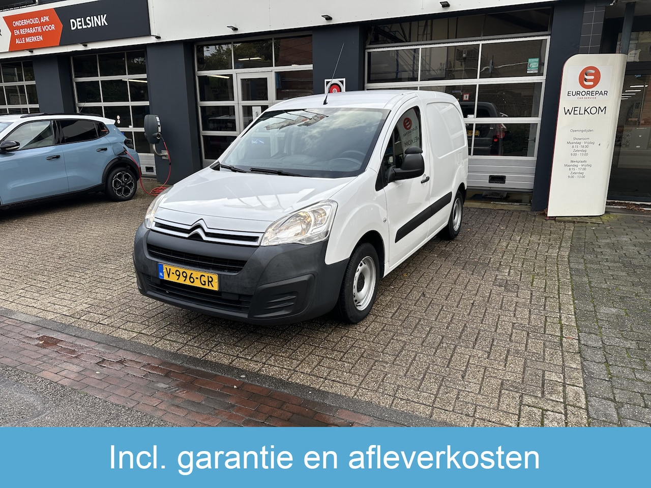 Citroën Berlingo - 1.6 BlueHDI 100 Club Economy S&S All-in Prijs Airco/Cruise/Bluetooth Eurorepar - AutoWereld.nl