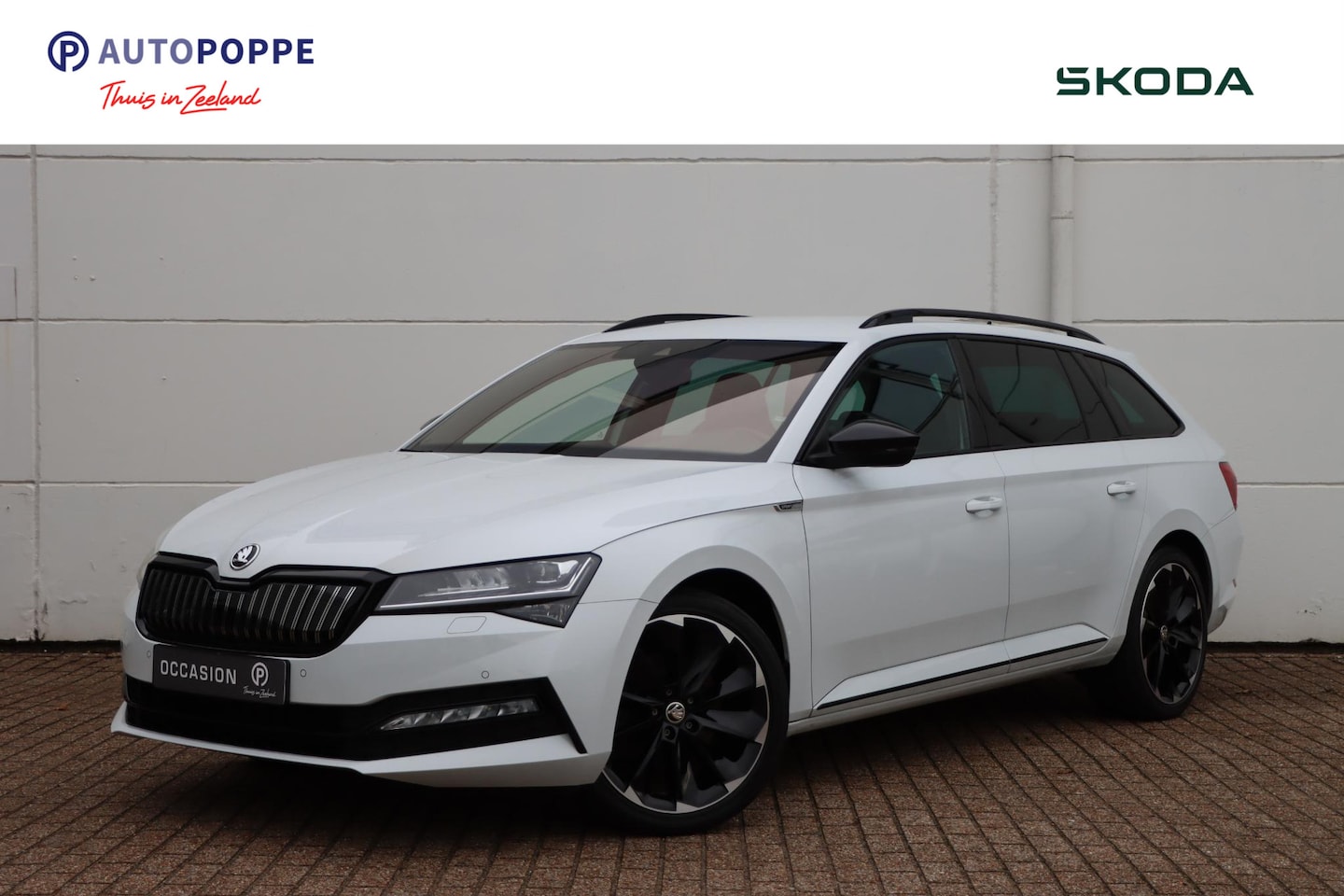 Skoda Superb Combi - 1.4 TSI iV Sportline Business 218pk DSG6 - AutoWereld.nl
