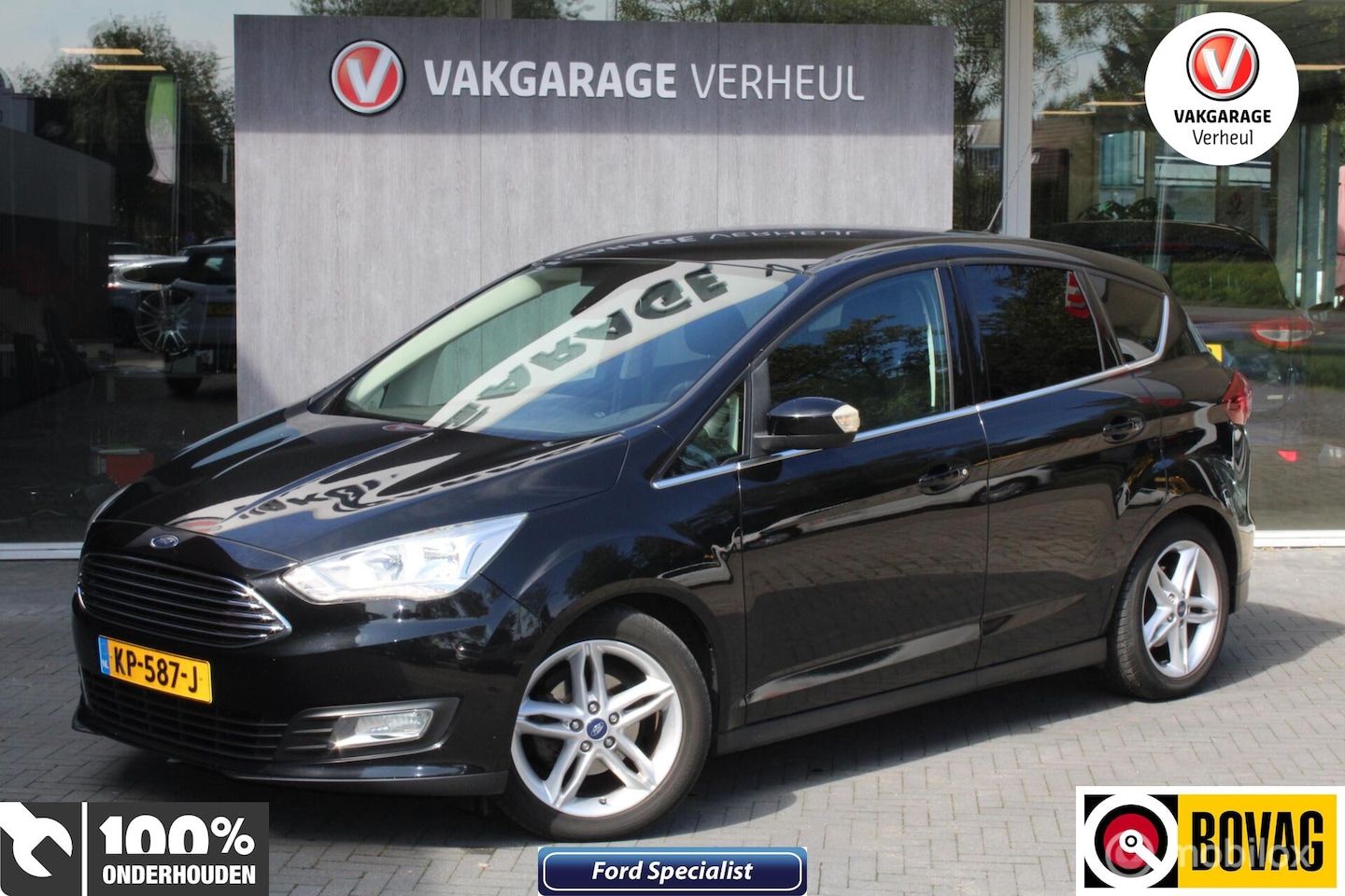 Ford C-Max - 1.0 Edition Plus|125Pk|Trekhaak|Navi|Boekjes - AutoWereld.nl