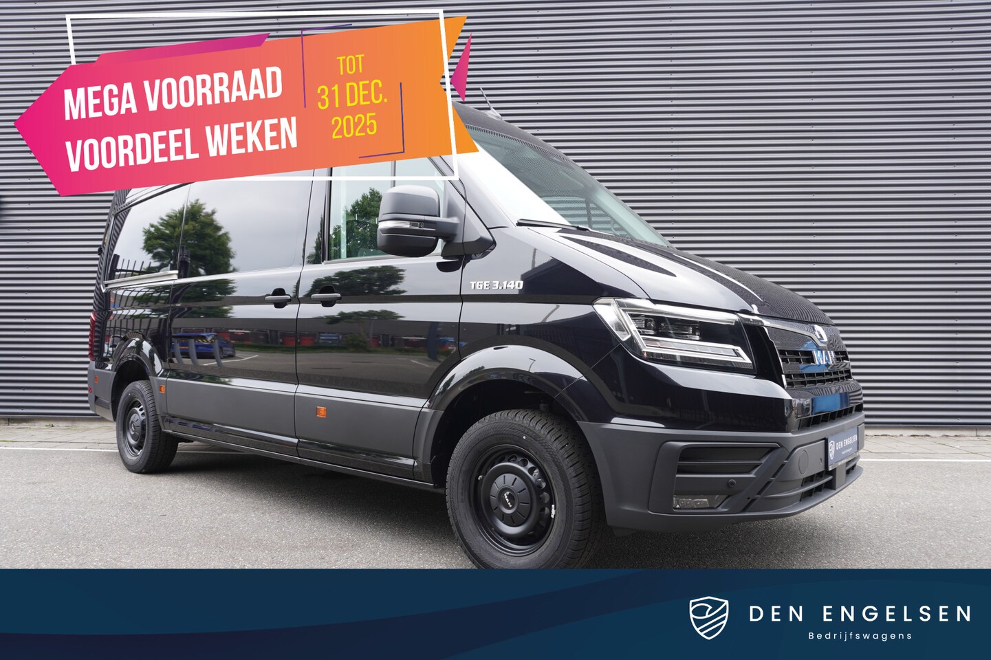 MAN TGE - MAN TGE 3.140 L3H3 Aut FACELIFT Commander BOMVOL! | LED | NAVI | CLIMATRONIC | TREKHAAK | - AutoWereld.nl