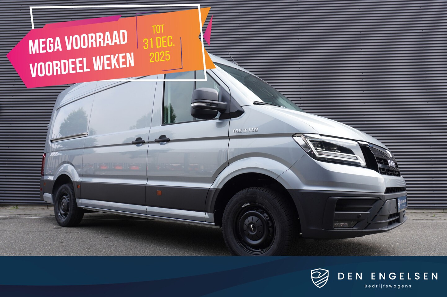 MAN TGE - MAN TGE 3.140 L3H3 Aut FACELIFT Commander BOMVOL! | LED | NAVI | CLIMATRONIC | TREKHAAK | - AutoWereld.nl