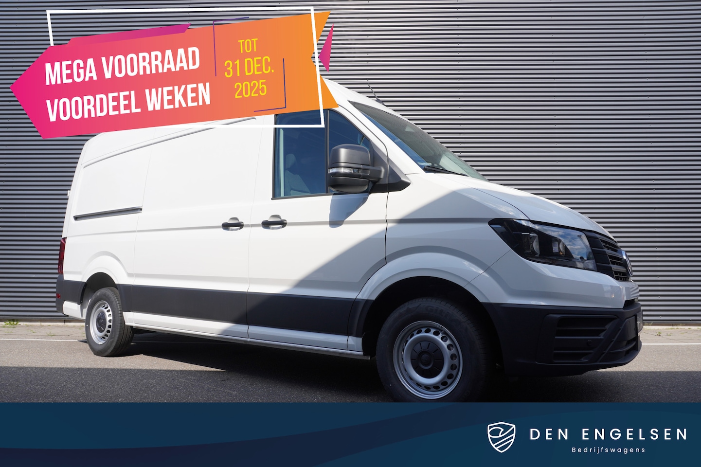 Volkswagen Crafter - 35 2.0 TDI L3H3 Trendline 35 2.0 TDI 140PK L3H3 Trendline, Modeljaar 2025, App Connect, Trekhaak - AutoWereld.nl