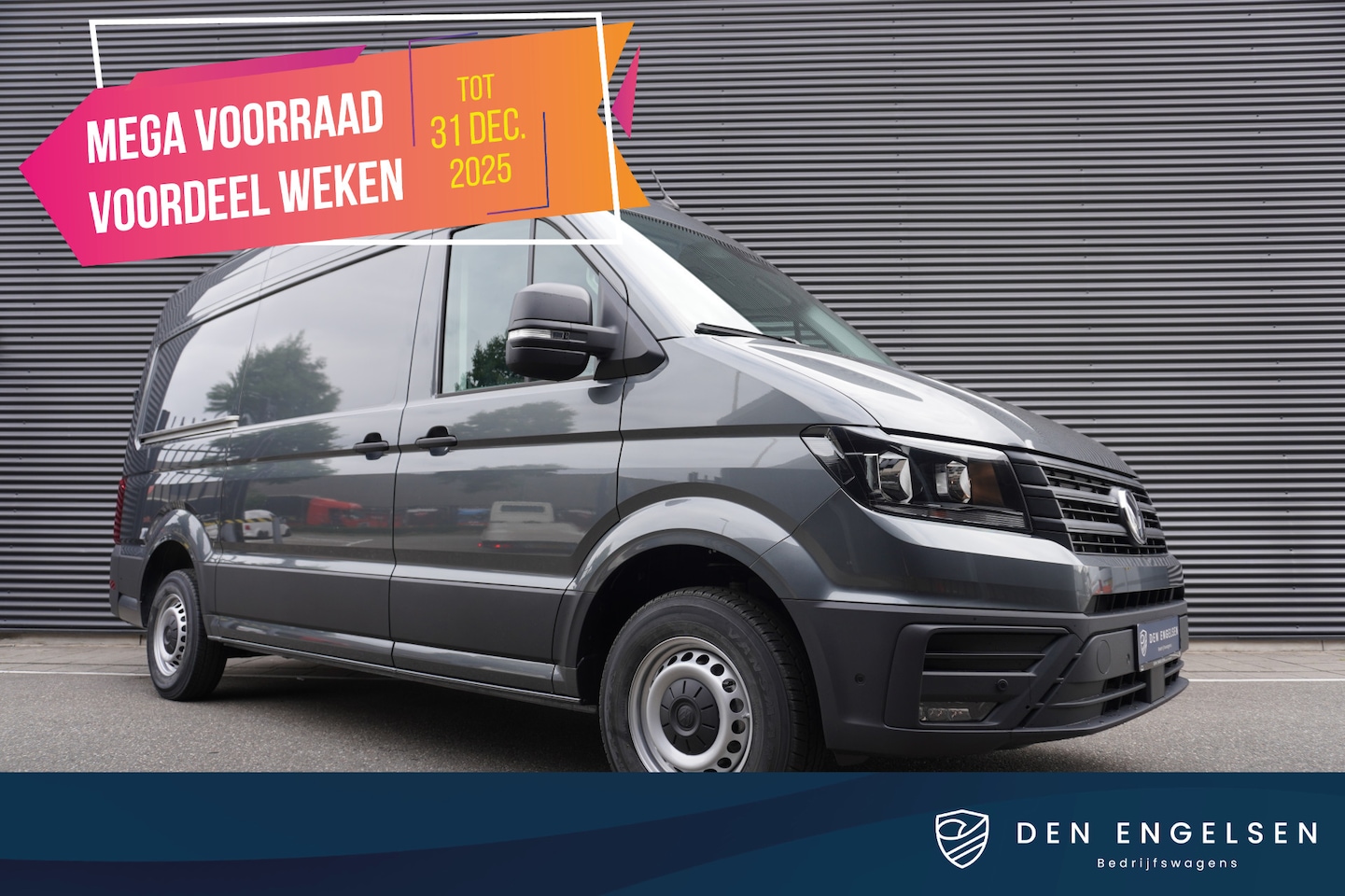 Volkswagen Crafter - 35 2.0 TDI L3H3 177 PK Aut. Highline, Navigatie , Cruise control, Alarm, Comfort bijrijder - AutoWereld.nl