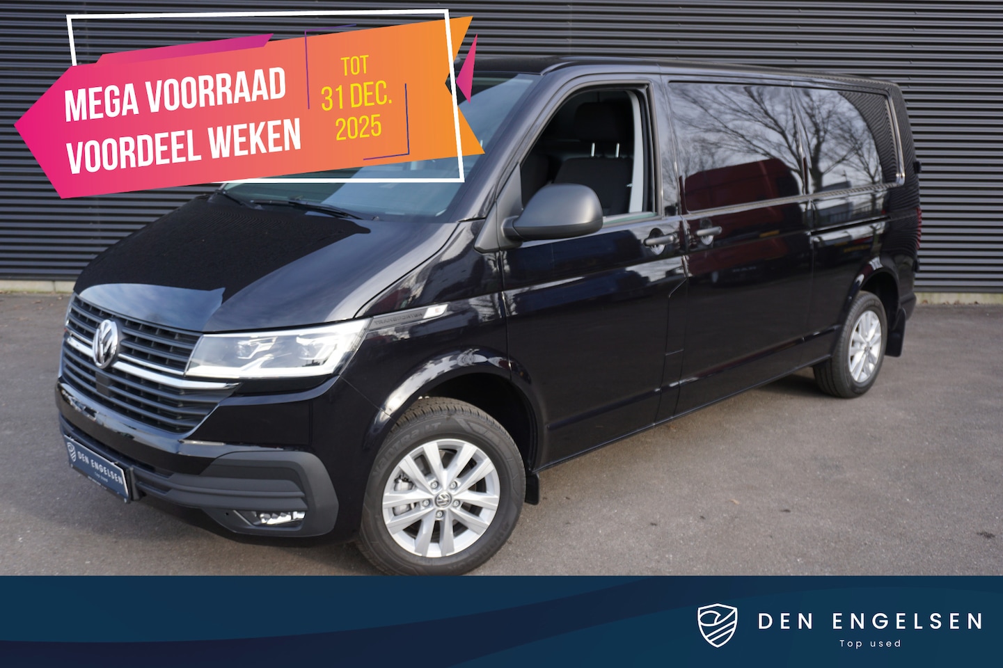 Volkswagen Transporter - 30 | L2H1 | 4-Motion | ACC | App-Connect | 2x Schuifdeur | Stoelverwarming | Trekhaak - AutoWereld.nl