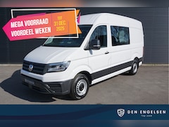 Volkswagen Crafter - 35 140PK L3H3/L2H2 Dubbele cabine Facelift Apple Carplay LED Camera Cruise Parkeersensoren