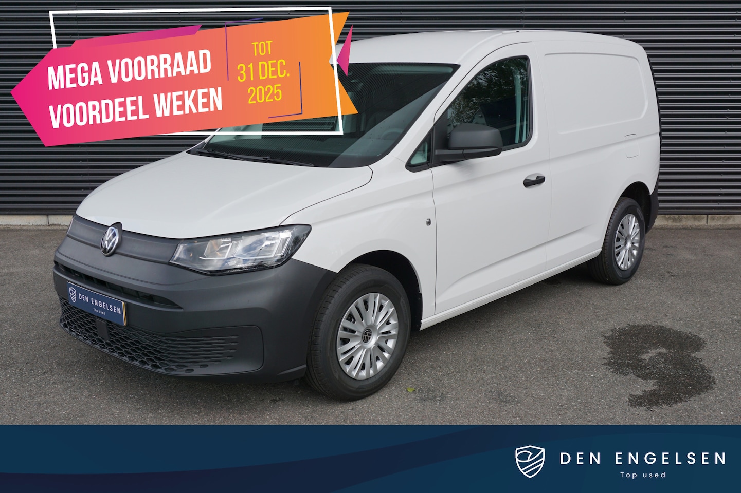 Volkswagen Caddy Cargo - 2.0 TDI | 102 PK | Comfort | App-Connect | Cruise | Trekhaak | 230V Stopcontact - AutoWereld.nl