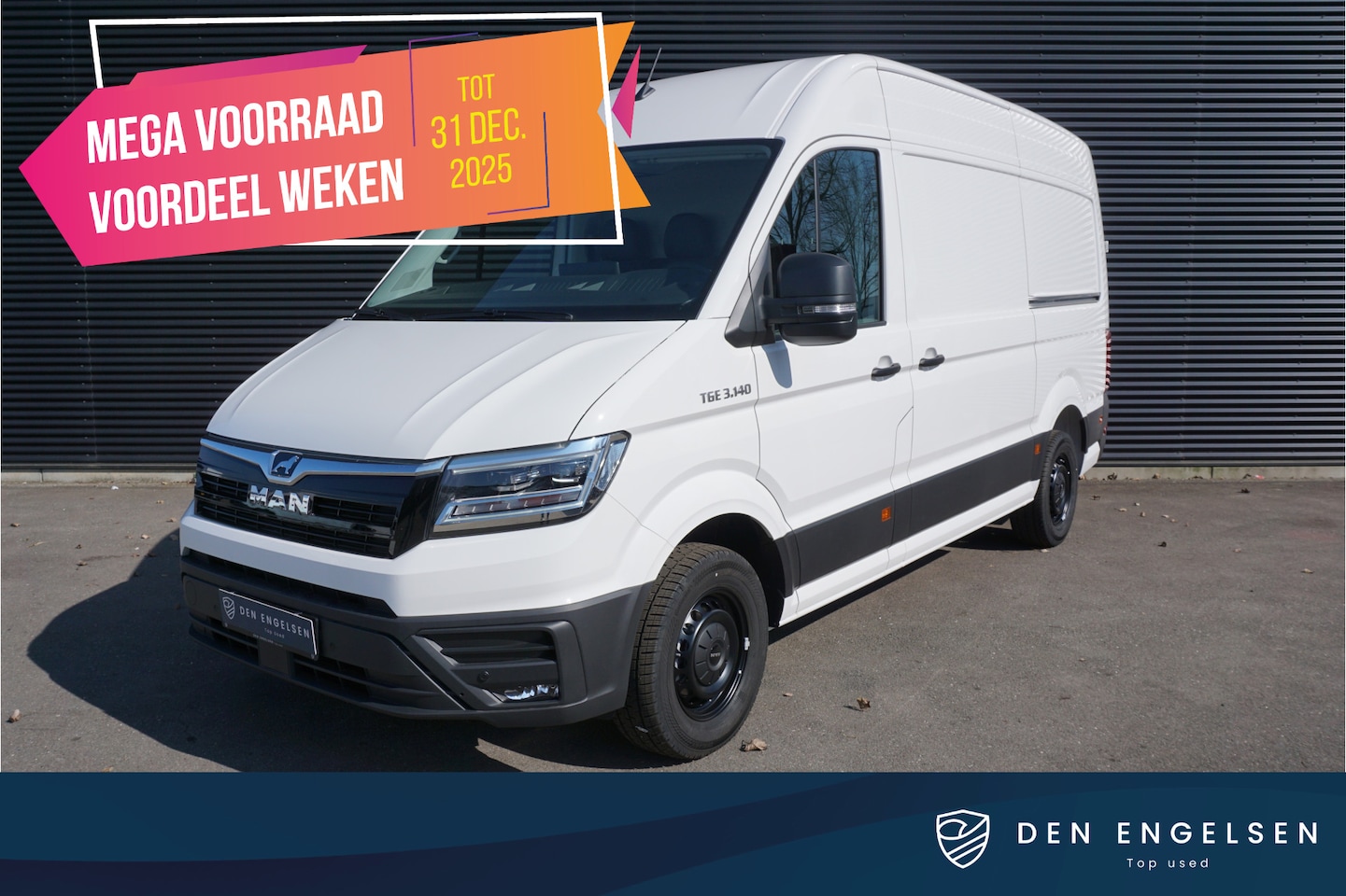 MAN TGE - 3.140 | AUT | 2x Schuifdeur | ACC | App-Connect | Camera | Navi | Trekhaak | Stoelverwarmi - AutoWereld.nl